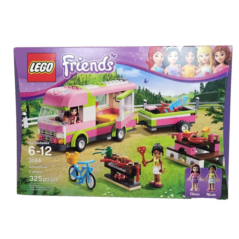 LEGO Friends Adventure Camper (3184) NEW! SEALED! 325 pieces - 2012 - Retired